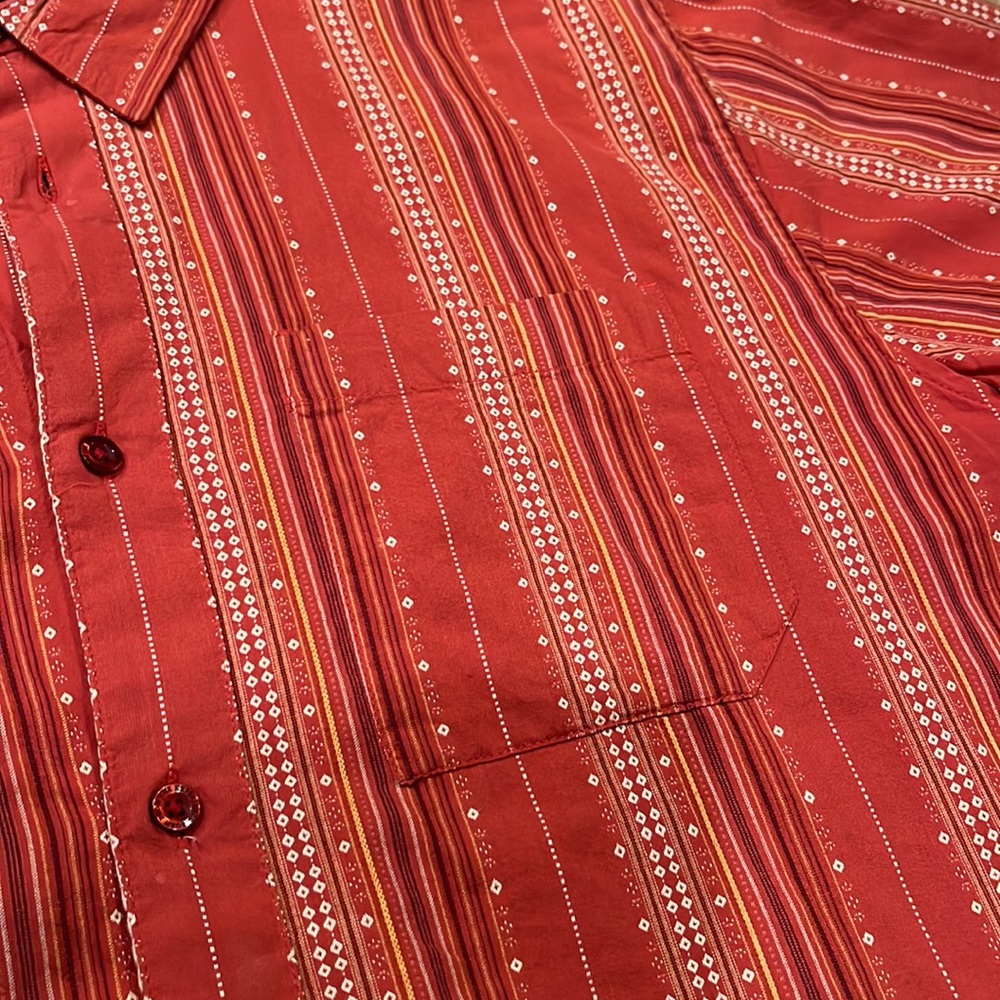 Prana Southwest Pattern Button Up - image 2